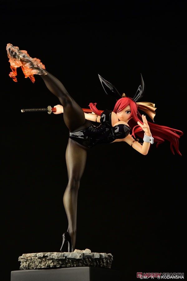13-11-2024 Orcatoys - 1/6《FAIRY TAIL魔導少年》艾爾莎 HIGH KICKver. 黑兔 Y34500 PVC