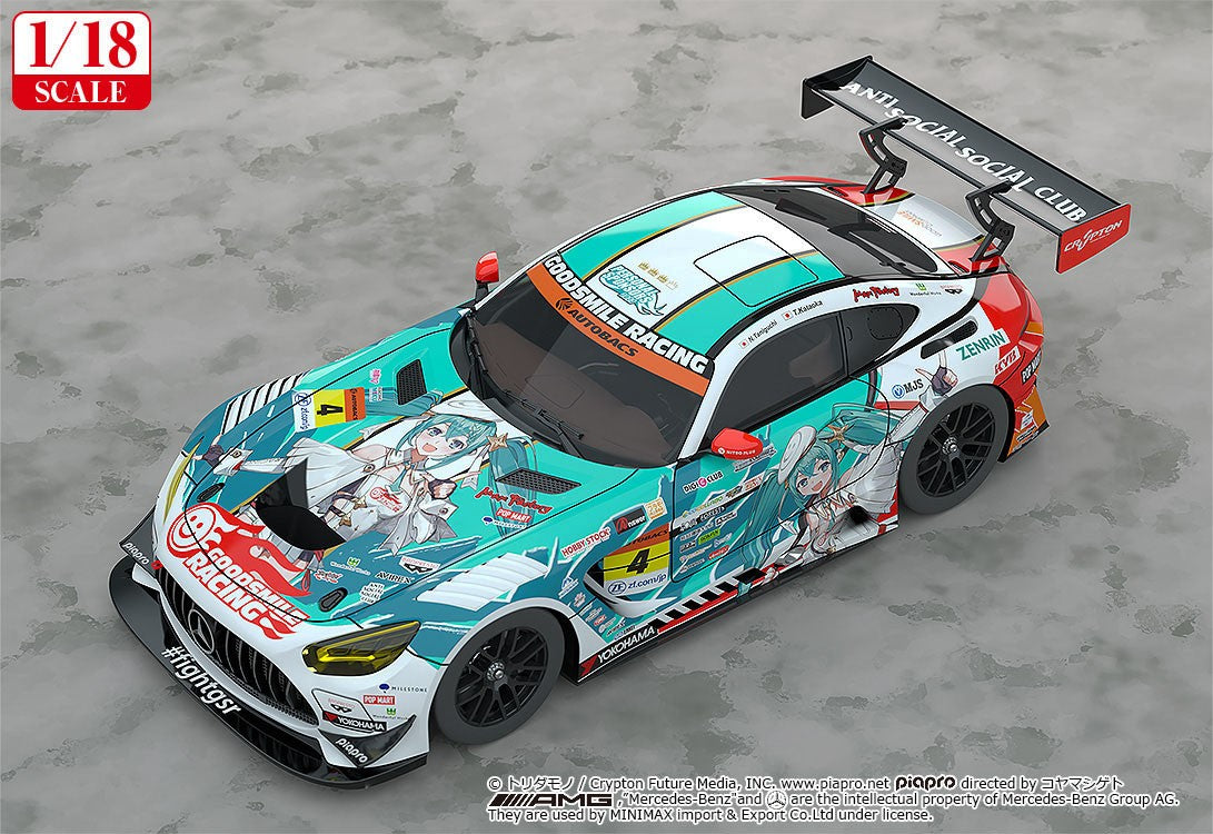 19-08-2026 Good Smile RACING - 1/18 Good Smile 初音未來 AMG 2023 開幕戰Ver. (再販) Y60000