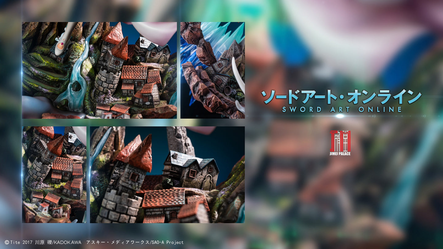 26-10-2023 JPY120000 GENCO MMT - Sword Art Online Alicization Asuna Genesis God Stacia 1-4 Scale Statue