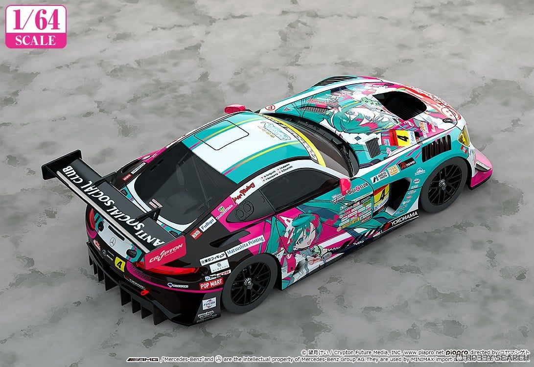 14-05-2025 Good Smile - RACING - 1/64《初音未來GT Project》GS 初音未來AMG 2025 開幕戰Ver. Y3545