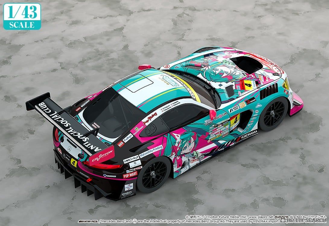 14-05-2025 Good Smile - RACING - 1/43《初音未來GT Project》GS 初音未來AMG 2025 開幕戰Ver. Y14545