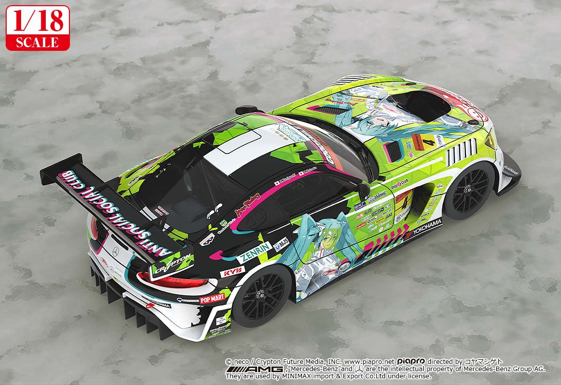 19-08-2026 Good Smile RACING - 1/18 Good Smile 初音未來 AMG 2022 開幕戰Ver. (再販) Y60000