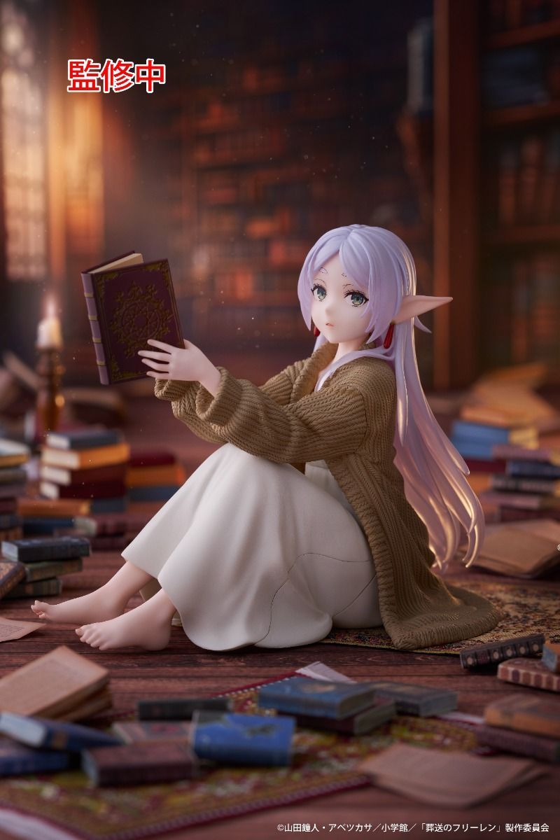 21-10-2025 TAITO - Frieren: Beyond Journey's End Desktop Cute Figure - Frieren (Roomwear Ver.) Y2300 PVC