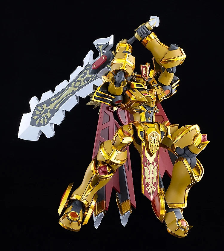 26-08-2026 Good Smile - MODEROID系列《騎士&魔法》戈德力歐 Goldleo : 電鍍 Ver. Y10909 組裝模型