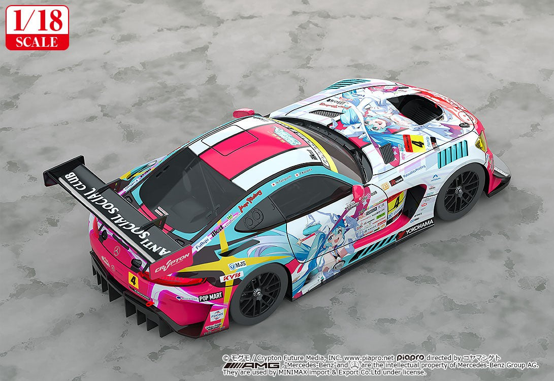 19-08-2026 Good Smile RACING - 1/18 Good Smile 初音未來 AMG 2024 開幕戰Ver. (再販) Y60000