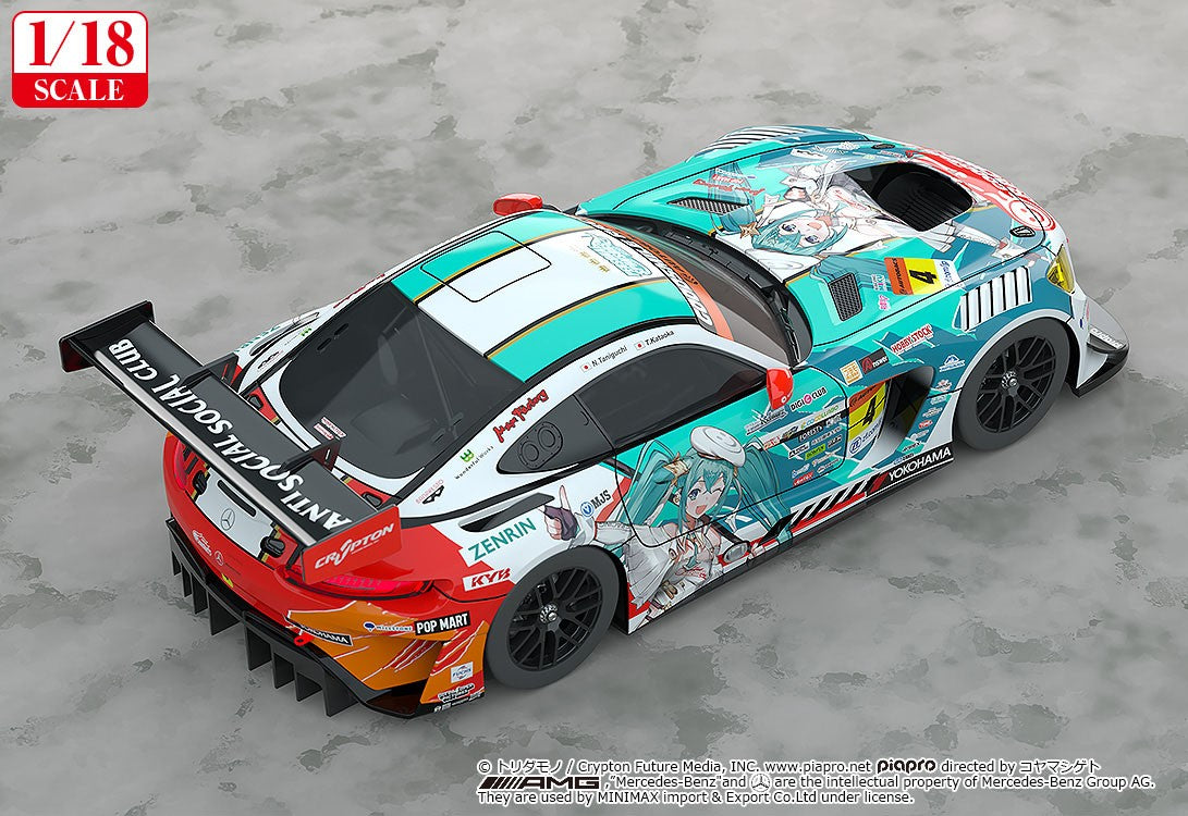 19-08-2026 Good Smile RACING - 1/18 Good Smile 初音未來 AMG 2023 開幕戰Ver. (再販) Y60000