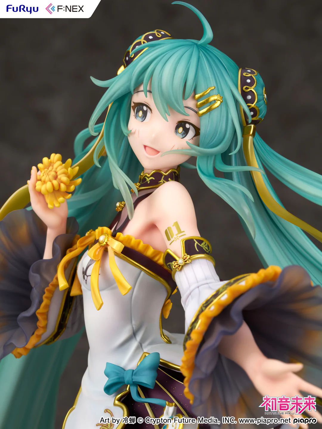 13-11-2024 F:NEX - 1/7 Hatsune Miku Mid-Autumn Festival ver. 初音未來 中秋之夜Ver. Y24898 PVC