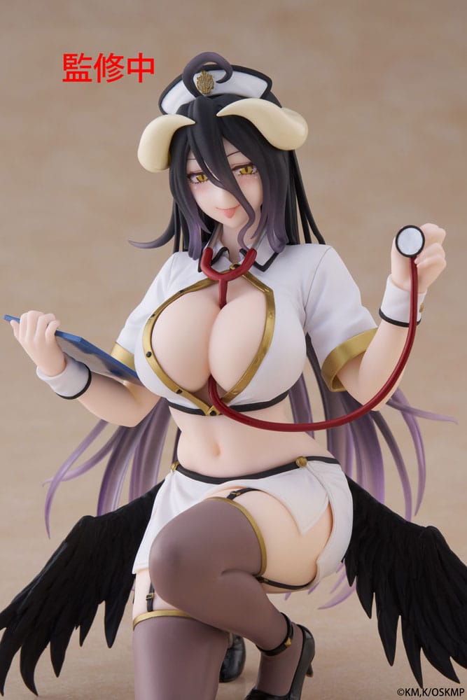 11-11-2025 Taito -《Overlord》Desktop Cute Figure – Albedo (Nurse Ver.) Y2400 PVC