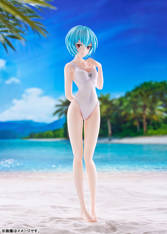 19-08-2026 WAVE - POP UP PARADE BEACH QUEENS《福音戰士新劇場版》綾波零（連身泳裝Style）L Size Y8000 PVC