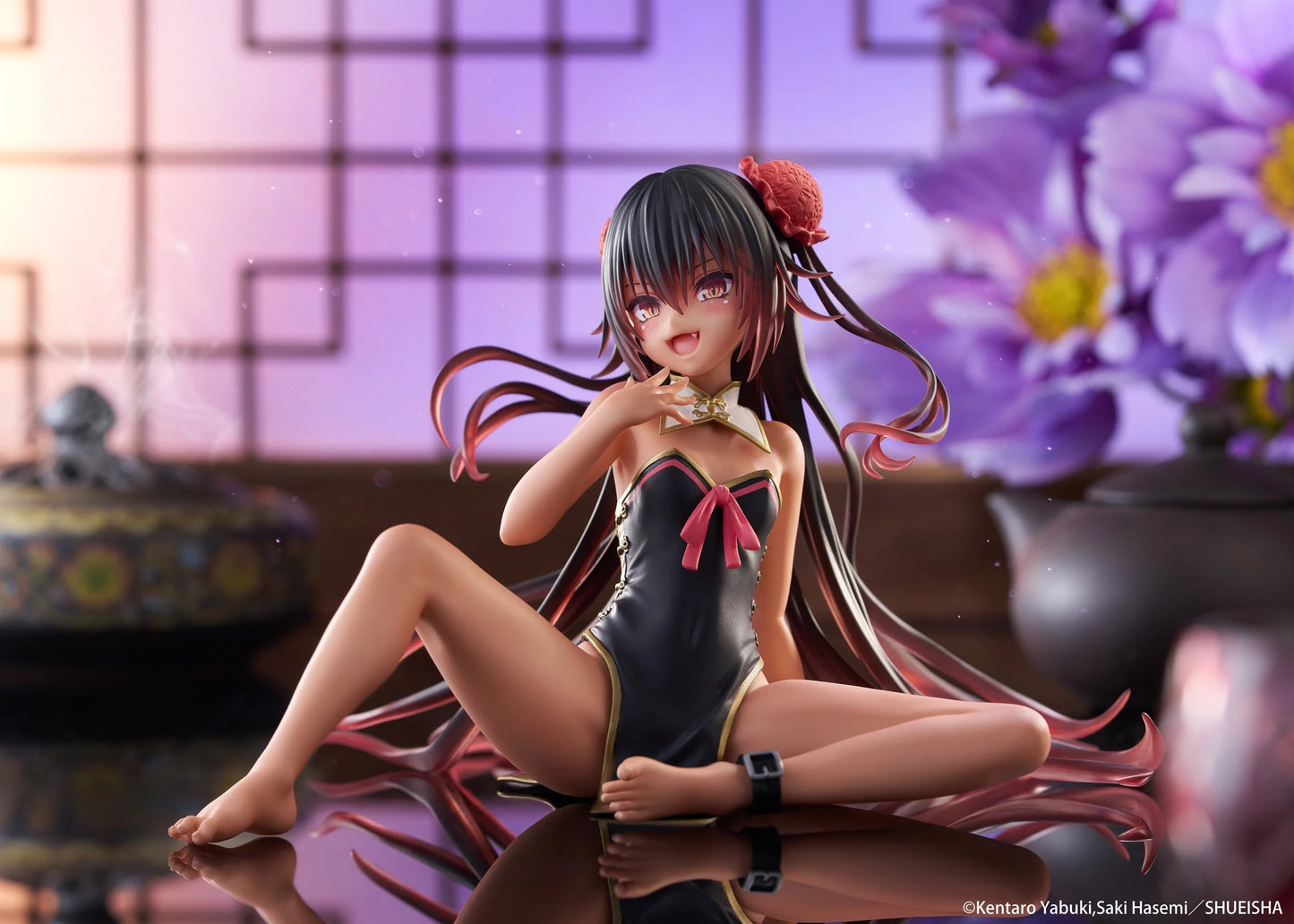 05-05-2026 TAITO -《出包王女DARKNESS》Desktop Cute Figure - 涅梅西斯 旗袍Ver. Y2500 PVC
