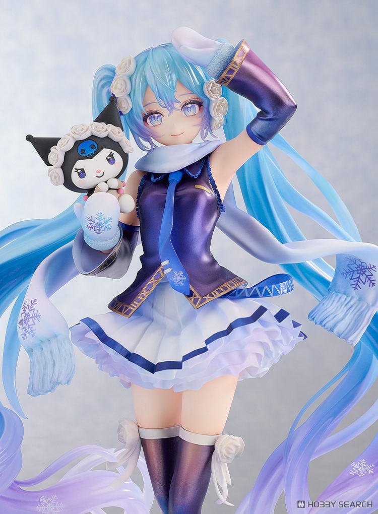 04-12-2025 Good Smile - 1/7《Character Vocal系列01 》雪未來 × 酷洛米 Y24091 PVC