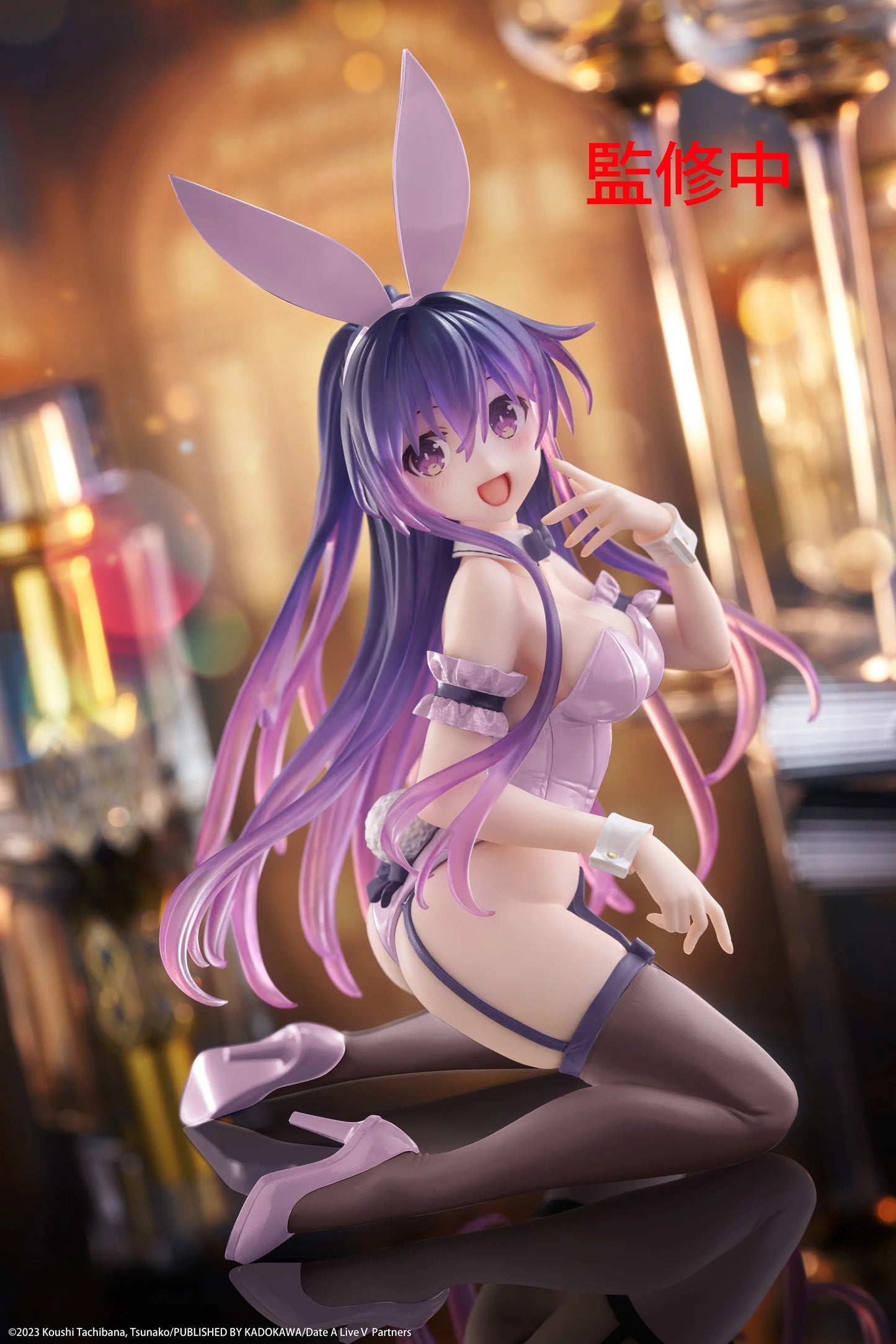 11-11-2025 Taito -《約會大作戰V》Desktop Cute Figure - 夜刀神十香 兔女郎VER. 新裝版 Y2500 PVC