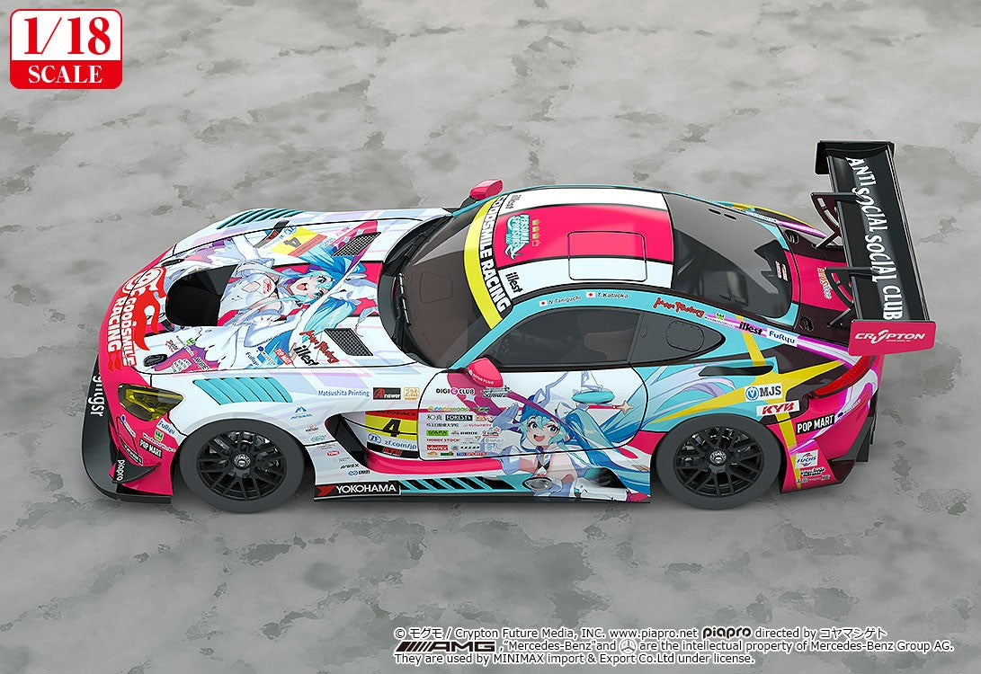 19-08-2026 Good Smile RACING - 1/18 Good Smile 初音未來 AMG 2024 開幕戰Ver. (再販) Y60000