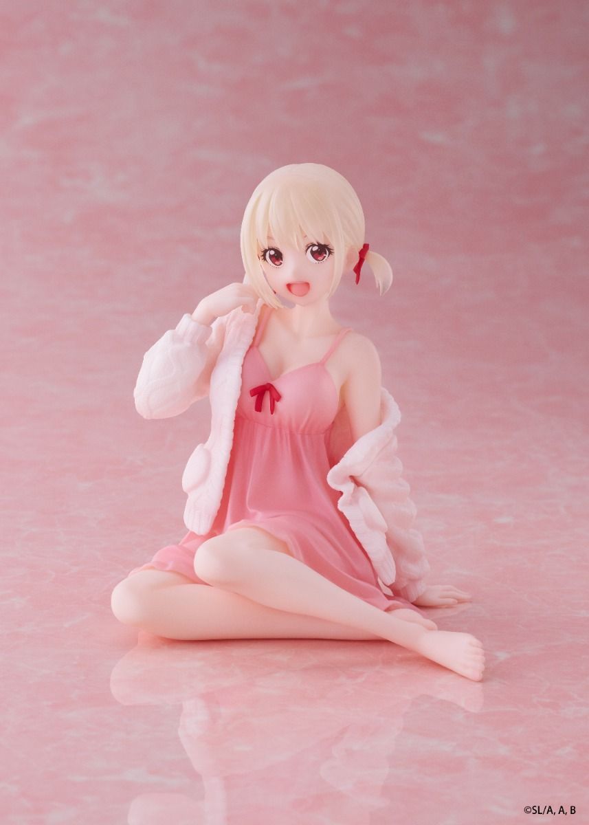 14-04-2025 TAITO - Lycoris Recoil 《Lycoris Recoil 莉可麗絲》Desktop Cute Figure - Chisato Nishikigi 錦木千束 (Roomwear Ver.) ~居家服造型~Y2100 PVC
