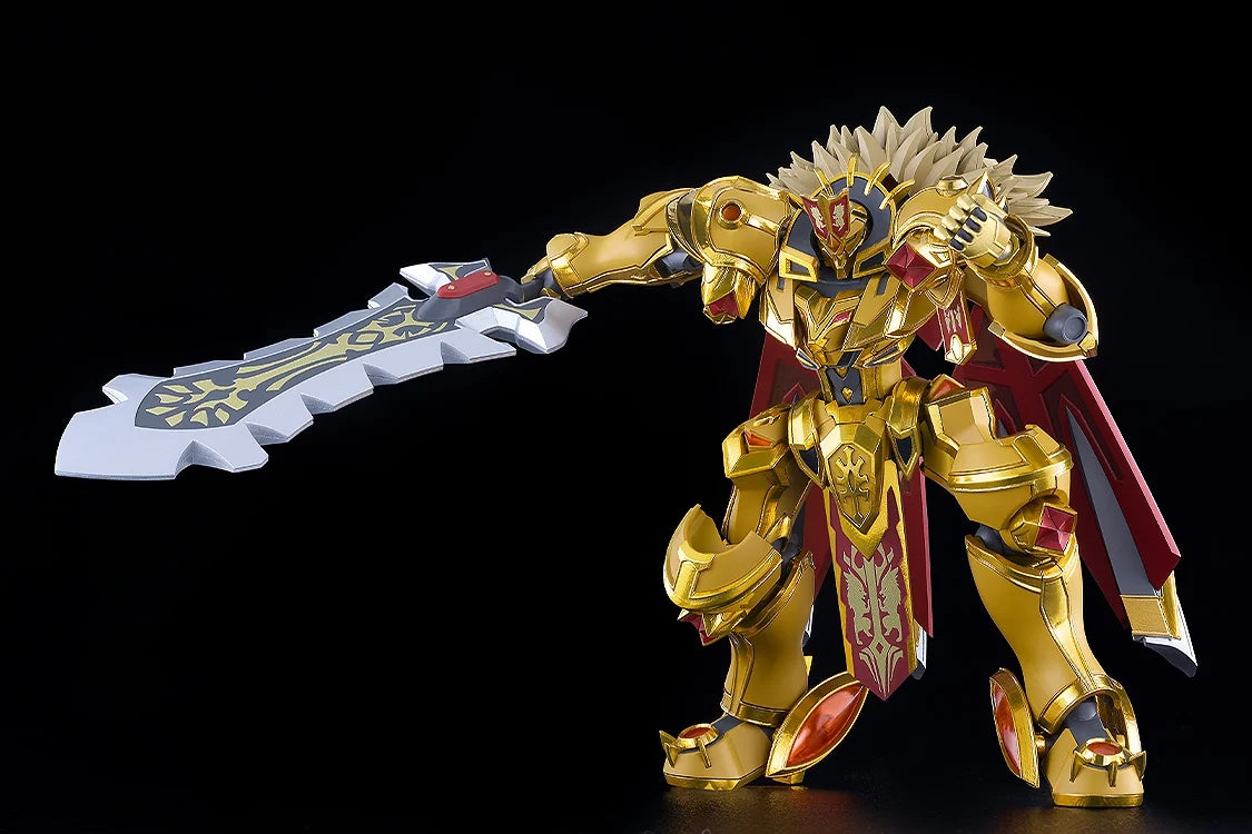 26-08-2026 Good Smile - MODEROID系列《騎士&魔法》戈德力歐 Goldleo : 電鍍 Ver. Y10909 組裝模型