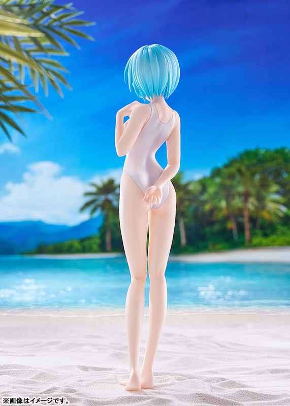 19-08-2026 WAVE - POP UP PARADE BEACH QUEENS《福音戰士新劇場版》綾波零（連身泳裝Style）L Size Y8000 PVC