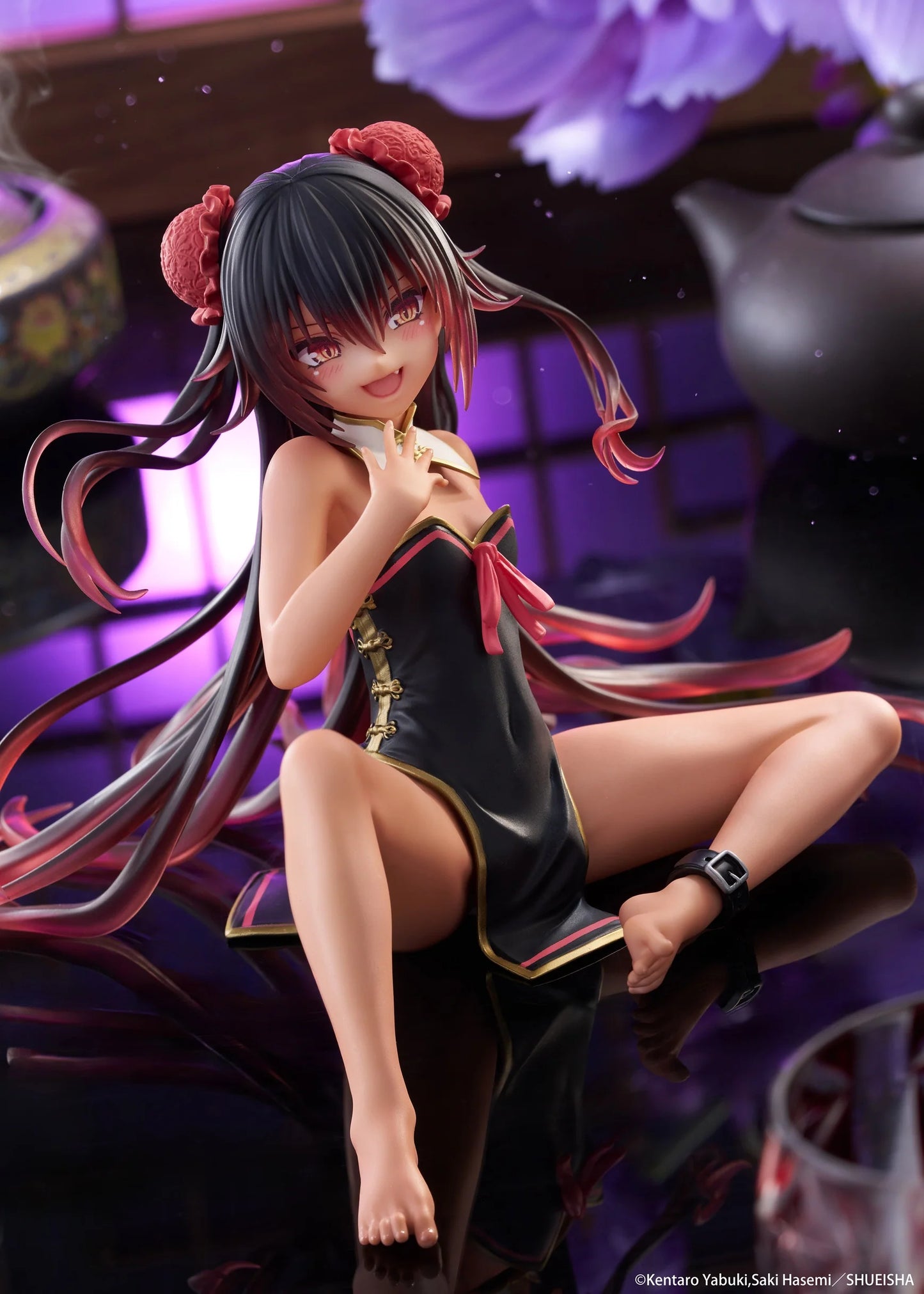 05-05-2026 TAITO -《出包王女DARKNESS》Desktop Cute Figure - 涅梅西斯 旗袍Ver. Y2500 PVC