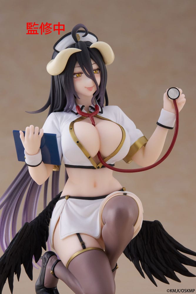 11-11-2025 Taito -《Overlord》Desktop Cute Figure – Albedo (Nurse Ver.) Y2400 PVC