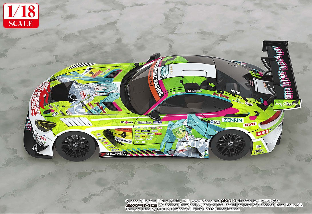 19-08-2026 Good Smile RACING - 1/18 Good Smile 初音未來 AMG 2022 開幕戰Ver. (再販) Y60000