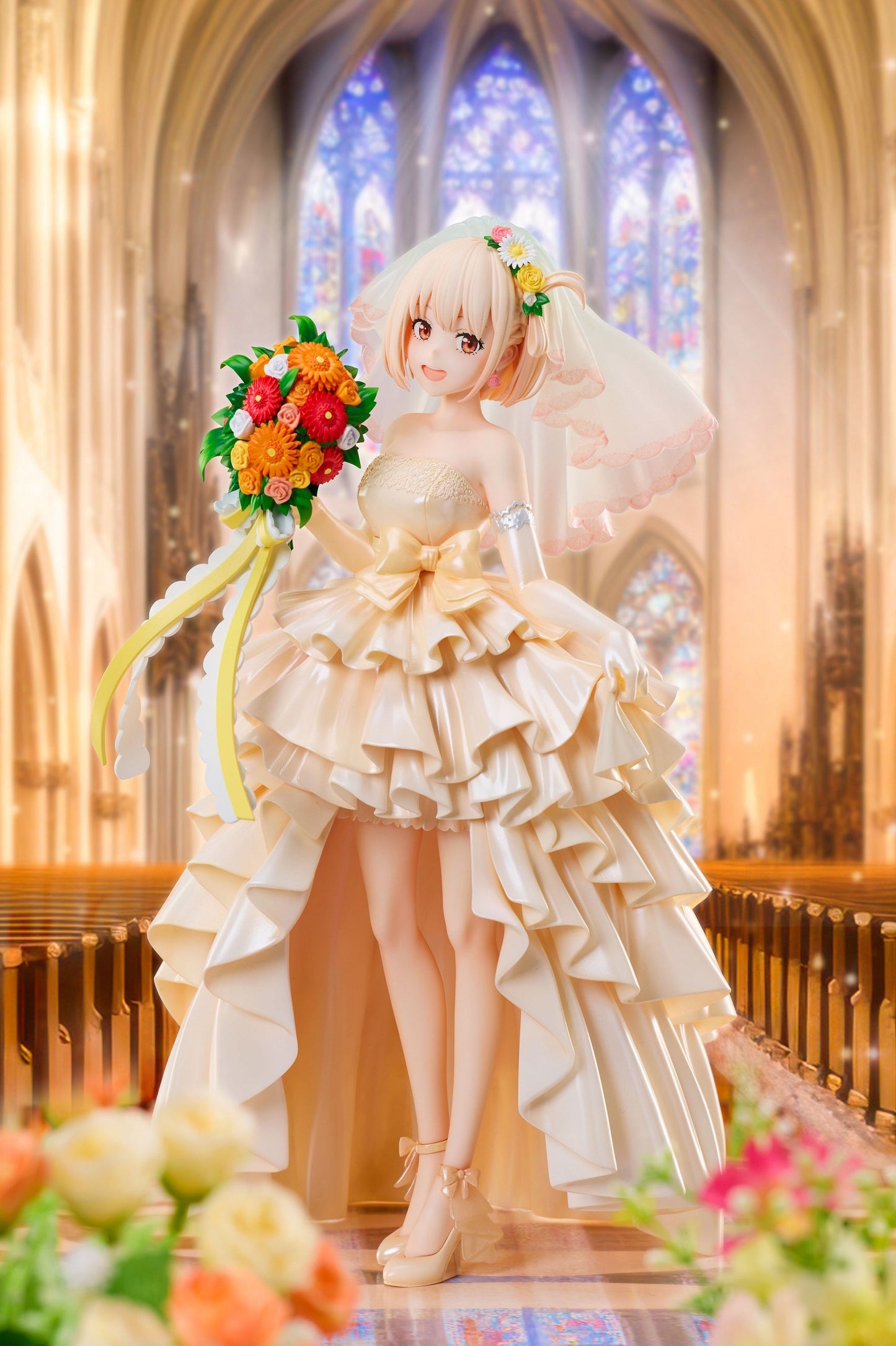 22-08-2024 ANIPLEX - 1/7 Lycoris Recoil Chisato Nishikigi Wedding dress VerY22273 (4534530788177)