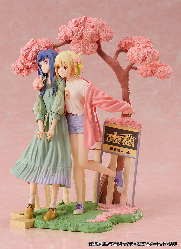 01-07-2026 Aniplex - 《Lycoris Recoil 莉可麗絲》 錦木千束 & 井之上瀧奈 春天Ver. Y15455 PVC