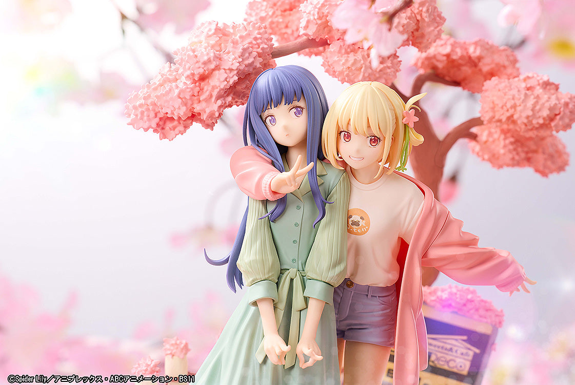 01-07-2026 Aniplex - 《Lycoris Recoil 莉可麗絲》 錦木千束 & 井之上瀧奈 春天Ver. Y15455 PVC