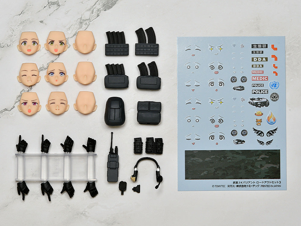 09-07-2025 TOMYTEC FigmaPLUS 武裝JK Variant 裝備套組3 編號：URBEX Y6400