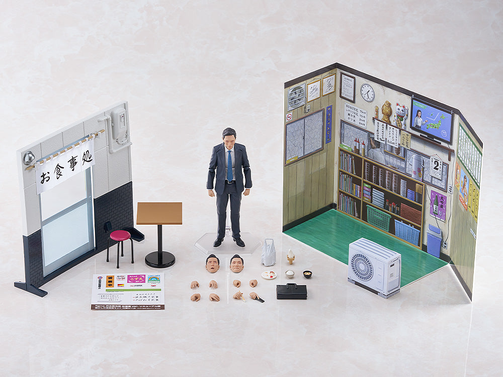 04-02-2026 Max Factory - Figma #675a《敘事電影 孤獨的美食家》井之頭五郎 松重豐ver. 更新版 懷舊定食店套組 Y13455