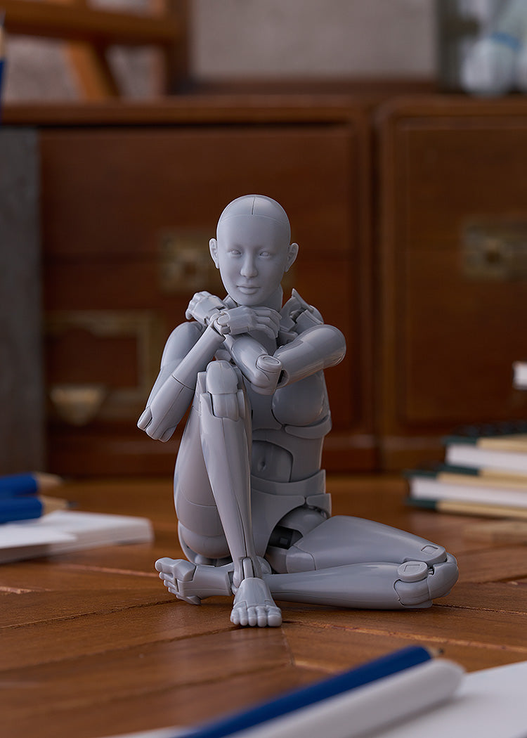 01-04-2026 Max Factory - 西村式素描人偶 OLIVE (灰色) Y9000 PVC