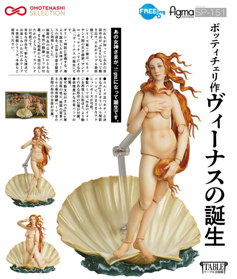 05-05-2025 FREEing - Figma - SP-151《《桌上美術館》波提且利之作 維納斯的誕生 Y13000