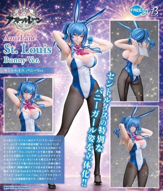 08-04-2026 FREEing - B-style 1/4《碧藍航線》聖路易斯 兔女郎Ver. Y35000 PVC