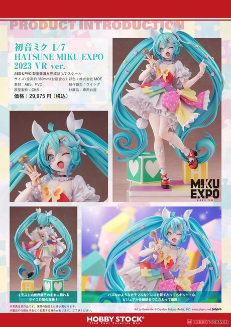 04-09-2024 HOBBY STOCK - 1/7 HATSUNE MIKU EXPO 2023 VR Ver. Y27250 (4570157169500)