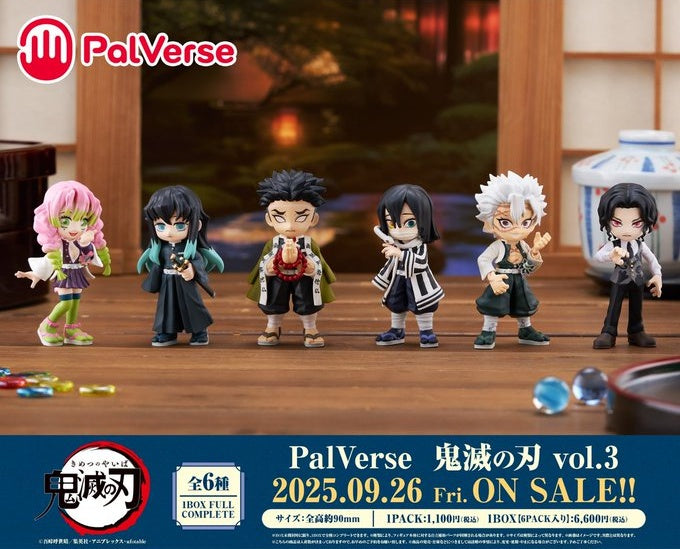 21-05-2025 Bushiroad Creative - PalVerse《鬼滅之刃》Vol.3 (Box Of 6) Y1000