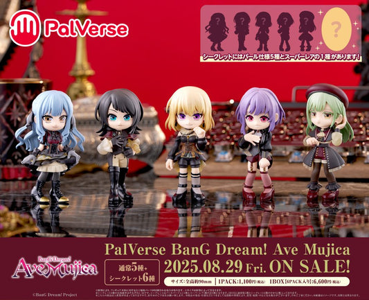 09-04-2025 Bushiroad Creative - PalVerse《BanG Dream! Ave Mujica》(Box Of 6) Y1000