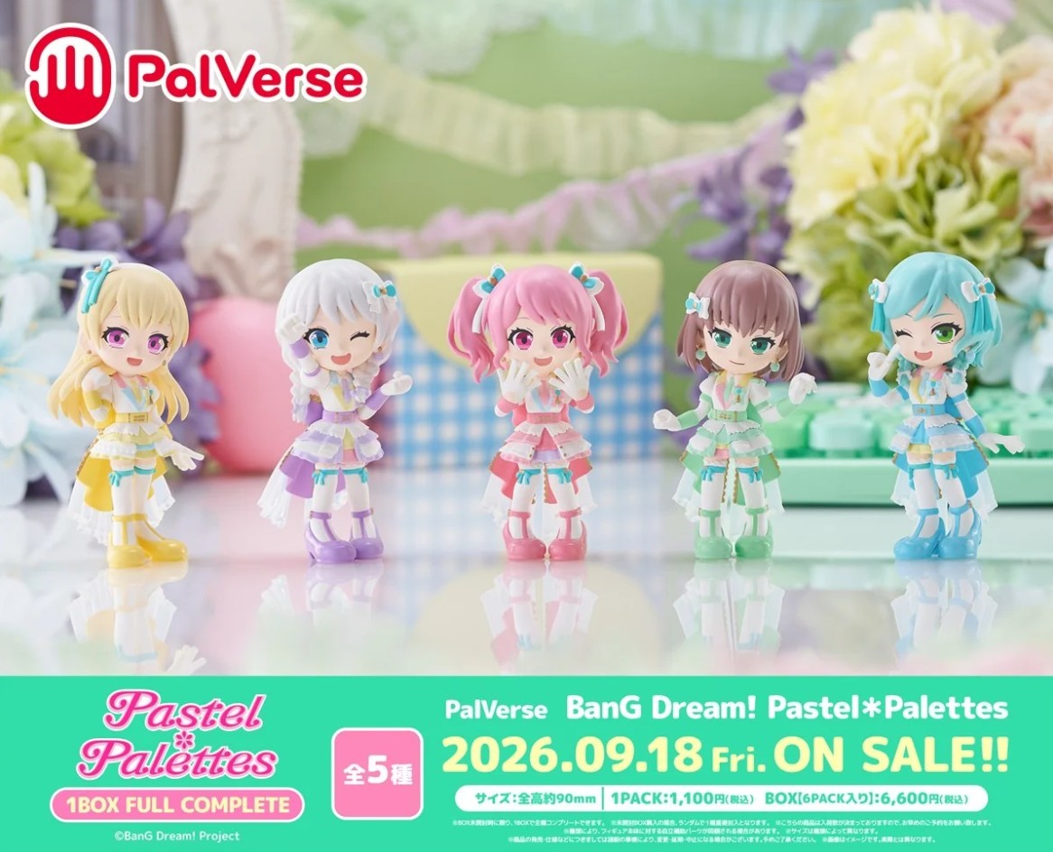 29-04-2026 Bushiroad Creative - PalVerse《BanG Dream!》Pastel＊Palette [附特典 : 襟章] Y6000 ( Box Of 6)