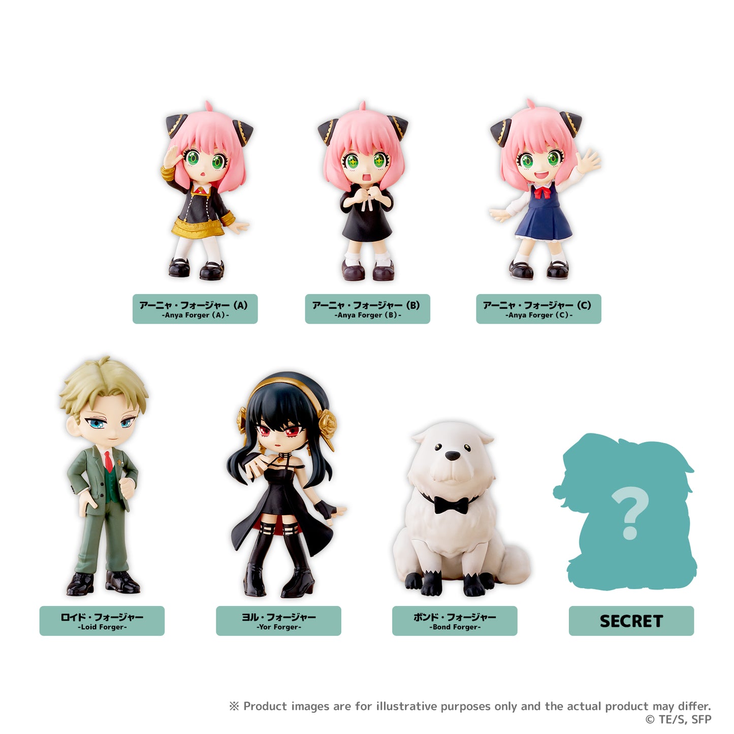 01-10-2025 Bushiroad Creative - PalVerse SPY×FAMILY Y1000（Box Of 6 ）