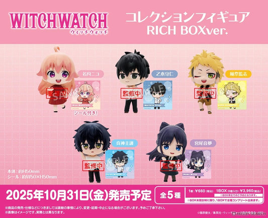 08-07-2025 Bushiroad Creative -《WITCH WATCH 魔女守護者》Collection Figure RICH BOX ver. Y600(Box Of 6)