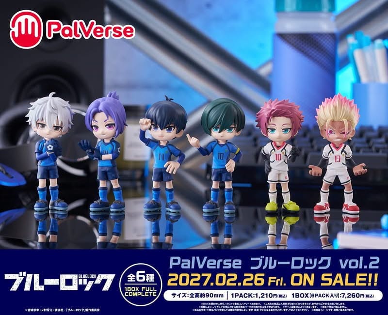 23-09-2026 Bushiroad Creative - PalVerse《BLUELOCK》vol.2 Y1100 ( Box Of 6 )
