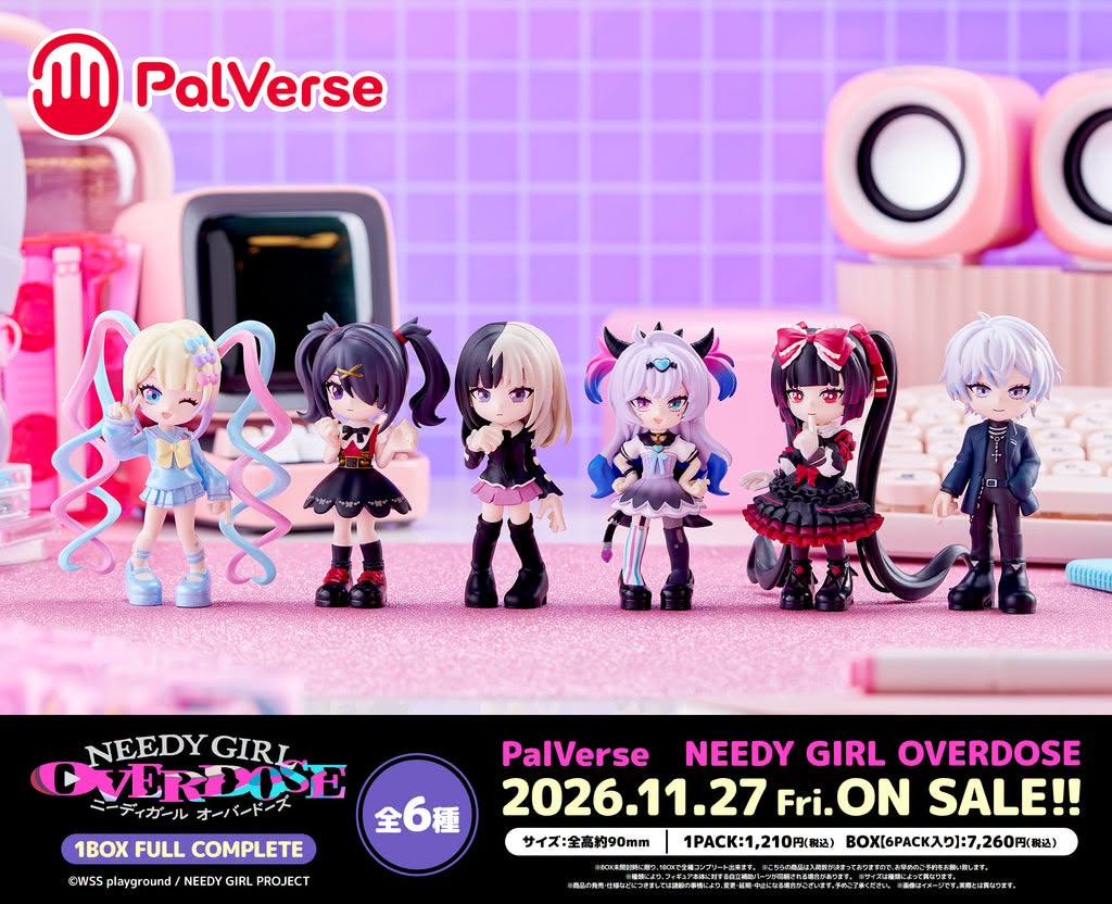 15-07-2026 Bushiroad Creative - PalVerse《主播女孩重度依賴》Y1100 ( Box Of 6 )
