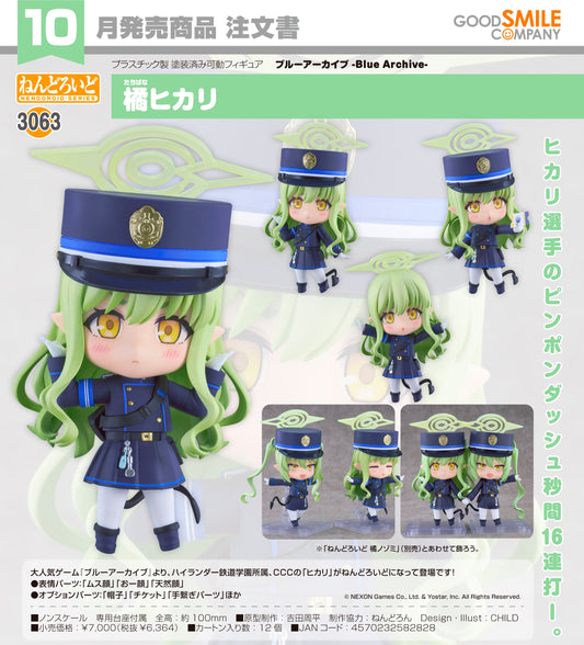 24-06-2026 Good Smile - Nendoroid 黏土人 No.3063《蔚藍檔案》橘光 Y6364