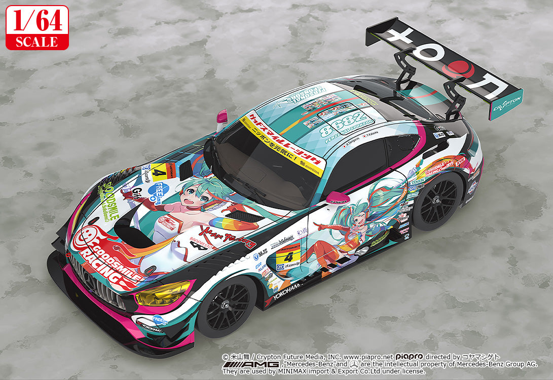08-07-2026 Good Smile RACING - 1/64 Good Smile 初音未來 AMG 2016 SUPER GT Ver. (再販) Y3818