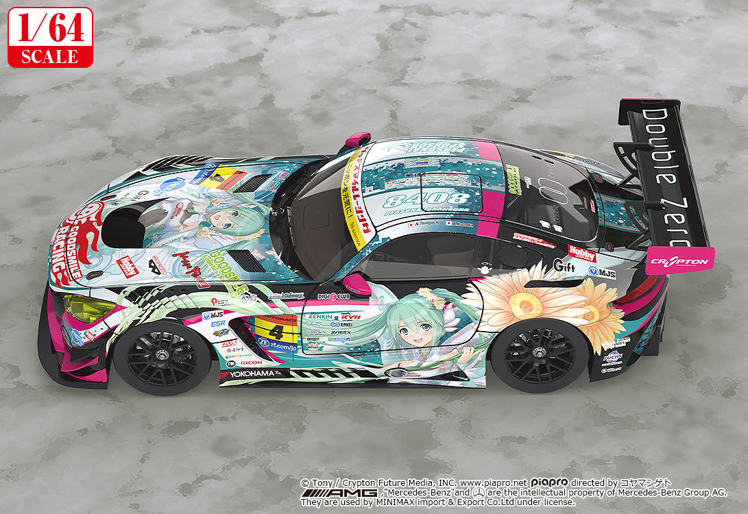 08-07-2026 Good Smile RACING - 1/64 Good Smile 初音未來 AMG 2017 SUPER GT Ver. (再販) Y3818