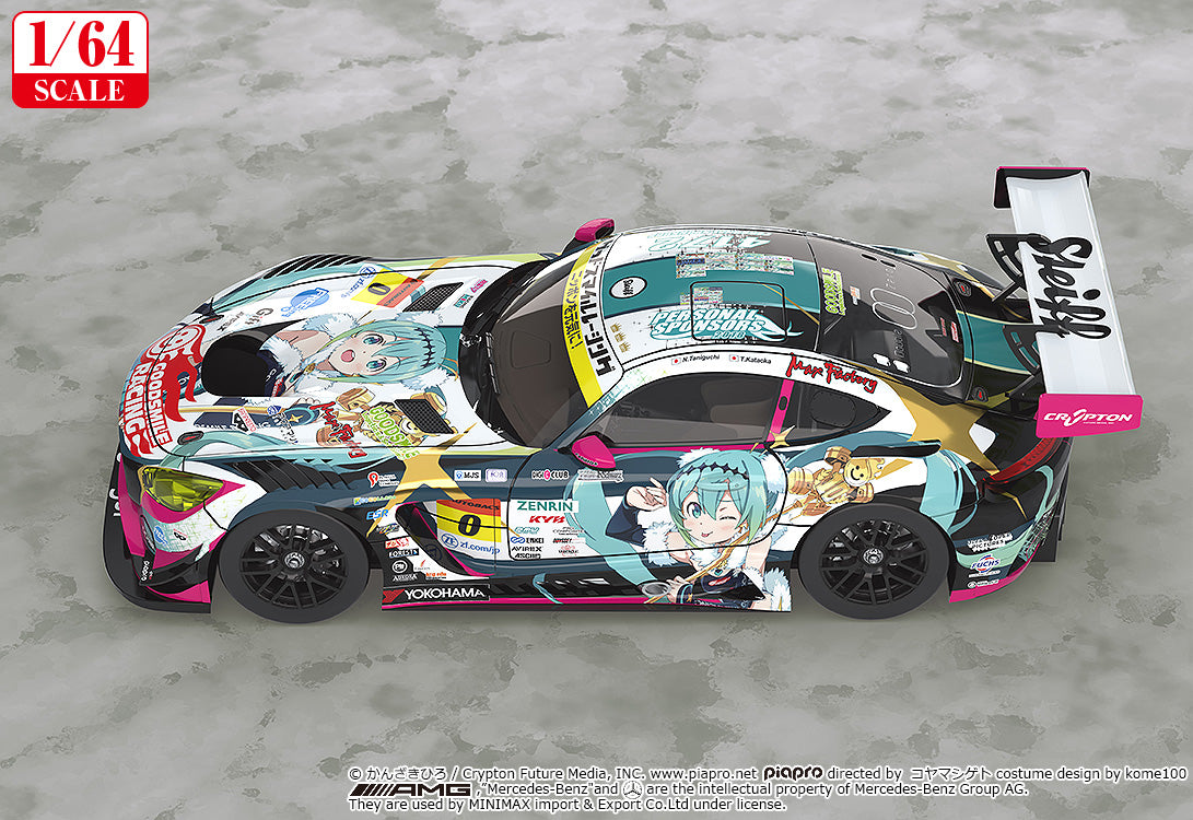 08-07-2026 Good Smile RACING - 1/64 Good Smile 初音未來 AMG 2018 SUPER GT Ver. (再販) Y3818