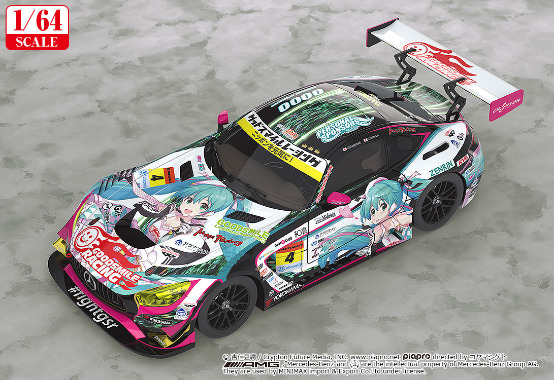 08-07-2026 Good Smile RACING - 1/64 Good Smile 初音未來 AMG 2019 SUPER GT Ver. (再販) Y3818