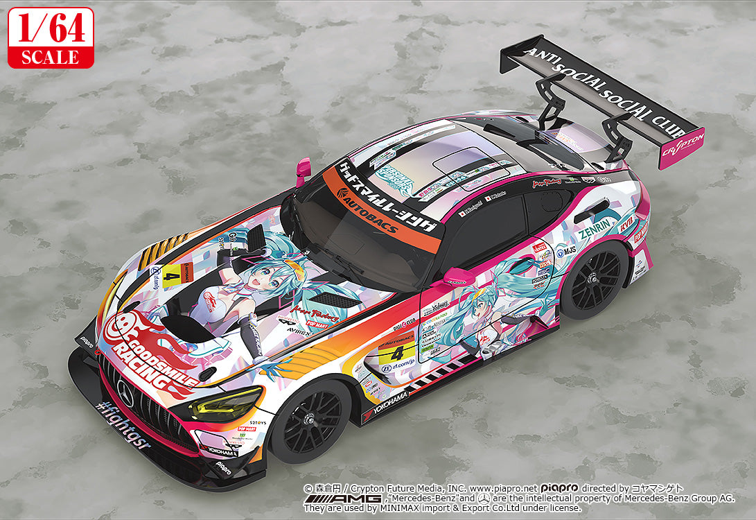 08-07-2026 Good Smile RACING - 1/64 Good Smile 初音未來 AMG 2021 SUPER GT 第5戰Ver. (再販) Y3818
