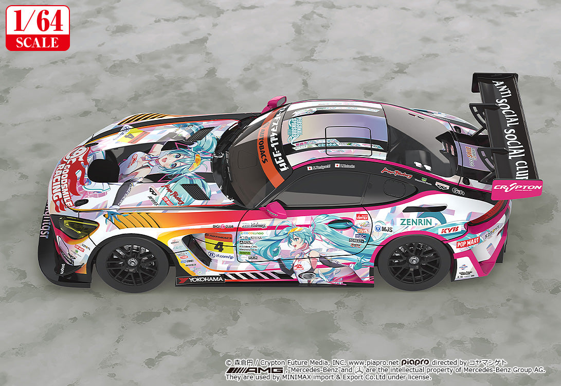 08-07-2026 Good Smile RACING - 1/64 Good Smile 初音未來 AMG 2021 SUPER GT 第5戰Ver. (再販) Y3818