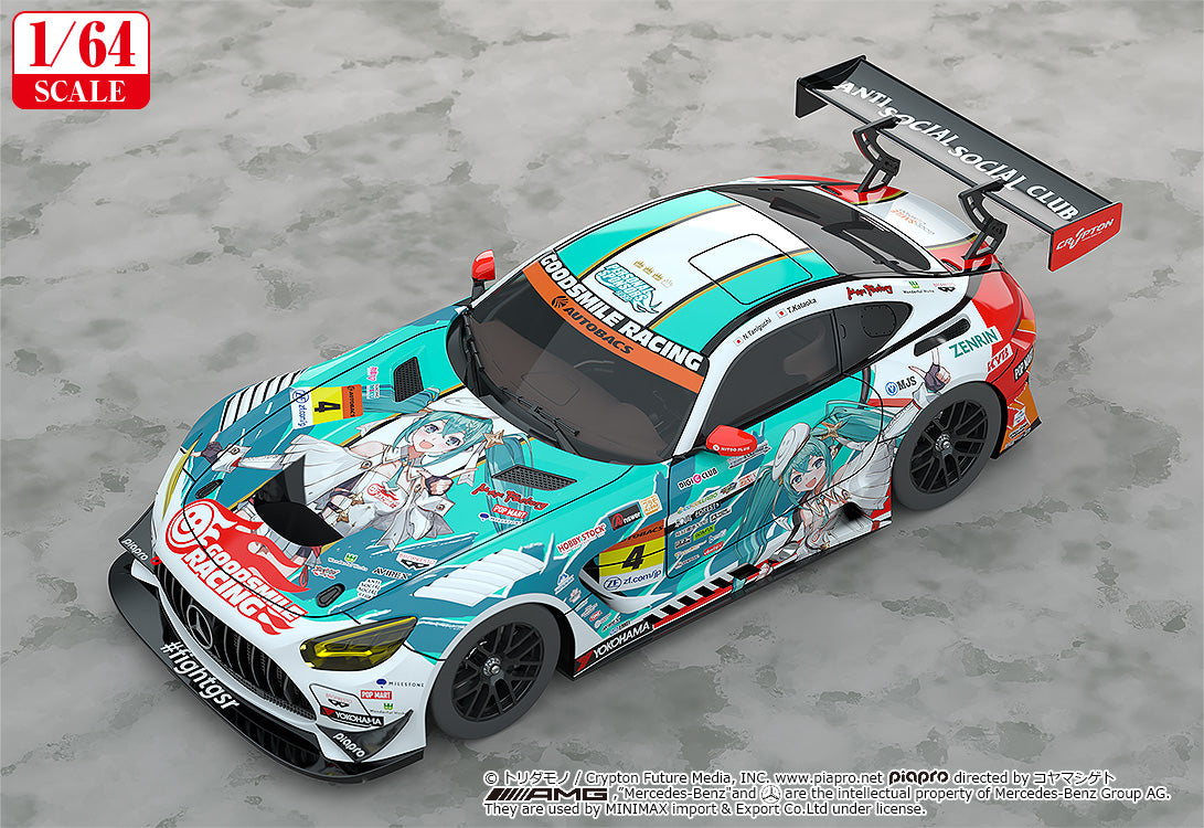 08-07-2026 Good Smile RACING - 1/64 Good Smile 初音未來 AMG 2023 開幕戰Ver. (二次再販) Y3818