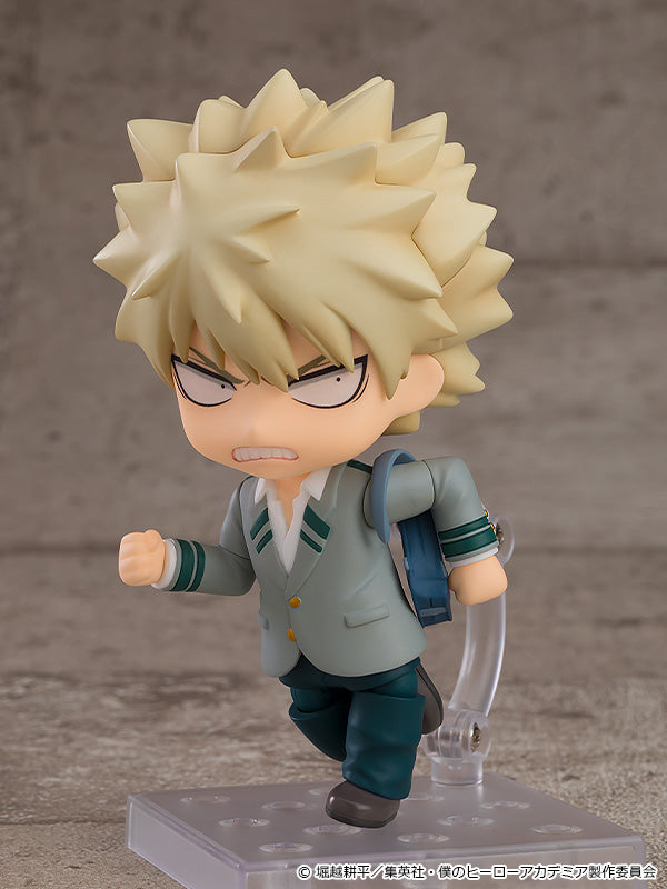 12-08-2026 Good Smile - Nendoroid 黏土人 No.2313《我的英雄學院》爆豪勝己 雄英制服Ver. 再販 Y5636