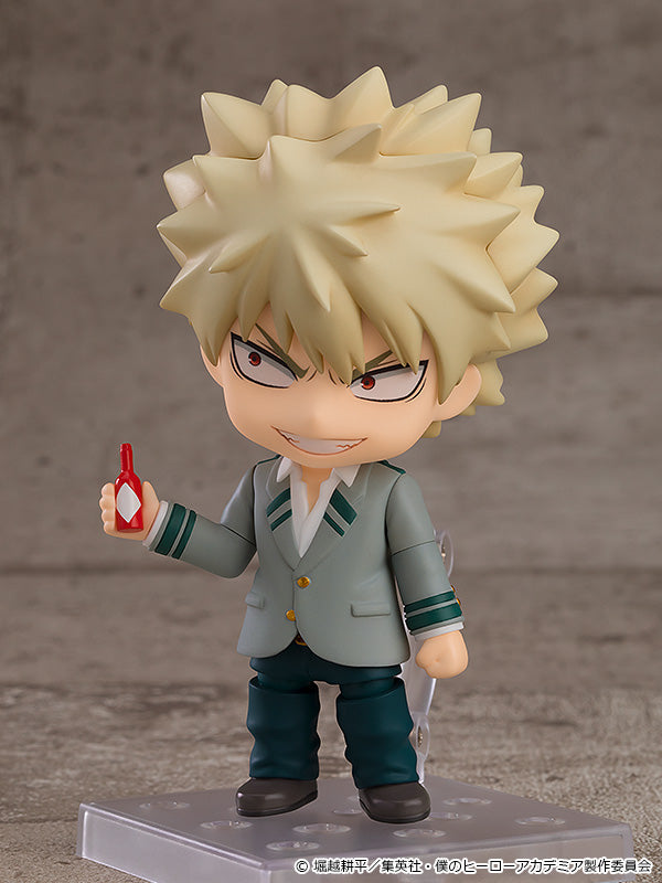 12-08-2026 Good Smile - Nendoroid 黏土人 No.2313《我的英雄學院》爆豪勝己 雄英制服Ver. 再販 Y5636