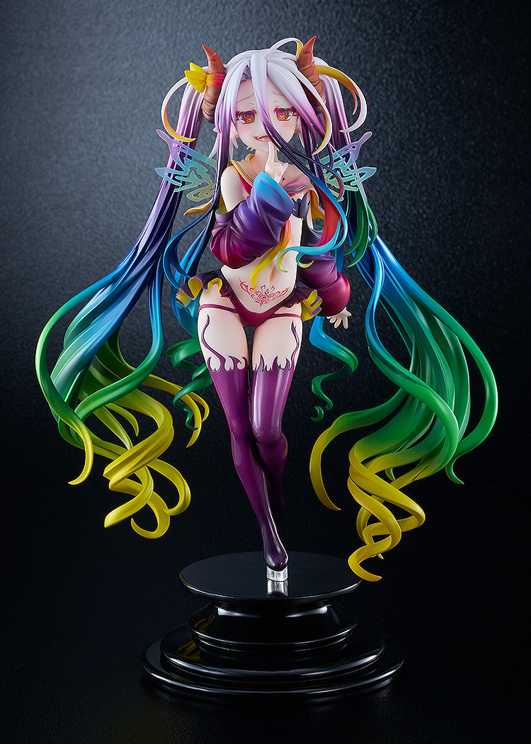 29-07-2026 Good Smile - 1/7《NO GAME NO LIFE 遊戲人生》 黑色白 Y26182 PVC